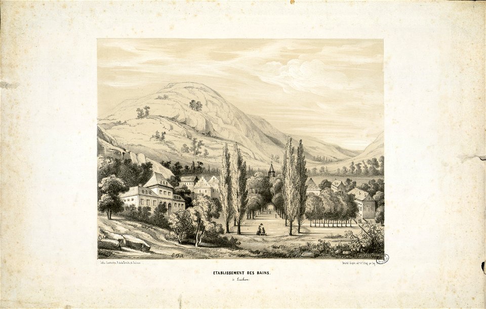Etablissement des Bains, à Luchon - Fonds Ancely - B315556101 A LATOUR 016