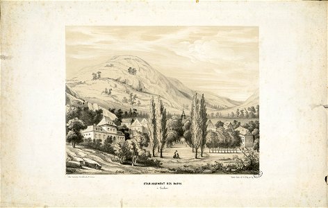 Etablissement des Bains, à Luchon - Fonds Ancely - B315556101 A LATOUR 016