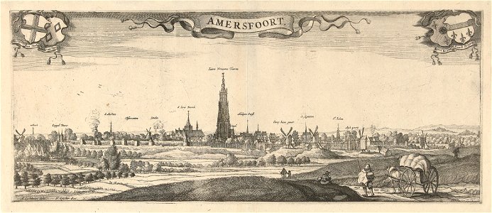 Gezicht op Amersfoort - Steven van Lamsweerde, naar Herman Saftleven