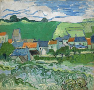 Gezicht op Auvers - s0105V1962 - Van Gogh Museum