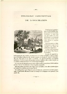 Etablissement hydrothérapique de Longchamps - Fonds Ancely - B315556101 A BERTHIER 235