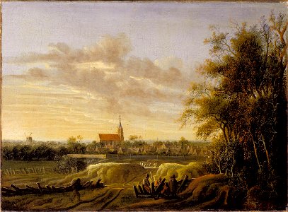 Gezicht op Loosduinen, 1621-1662, toegeschreven aan Anthonie Jansz. van der Croos