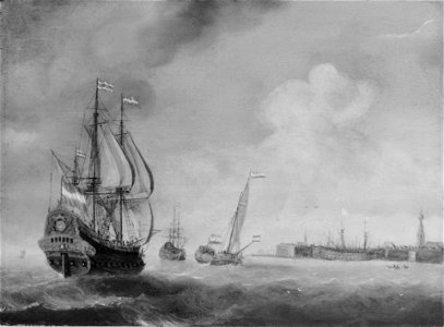 Gezicht op Veere, objectnr SA 21721