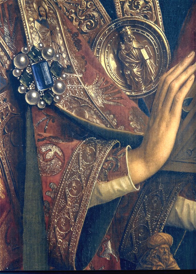 Ghent Altarpiece B - Angels - detail