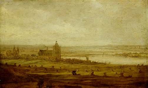 Gezicht op Arnhem Rijksmuseum SK-A-3250