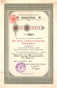 Gewerkschaft Rudolphus 1903