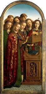 Ghent Altarpiece - Singing Angels (left)