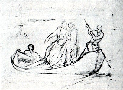 Gheorghe Tattarescu - Barca lui Caron