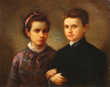 Gheorghe Tattarescu - Copiii pictorului