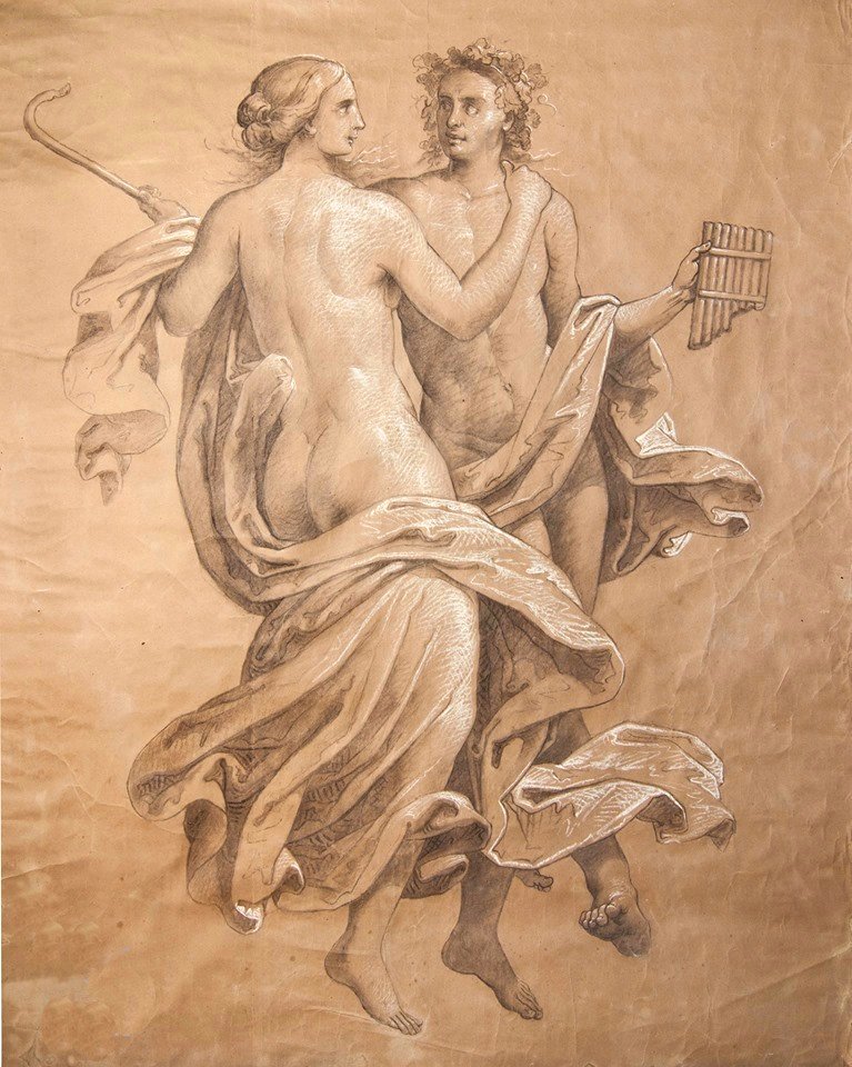 Gheorghe Tattarescu - Orfeu si Euridice