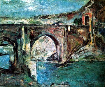 Gheorghe Petrascu - Toledo. Puente Alcantara (2)