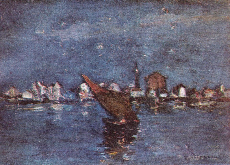 Gheorghe Petrascu - Venetia noaptea