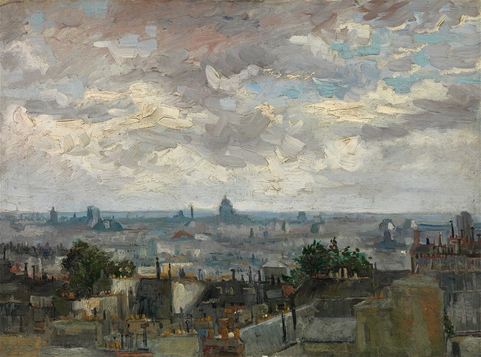 Gezicht op Parijs - s0013V1962 - Van Gogh Museum