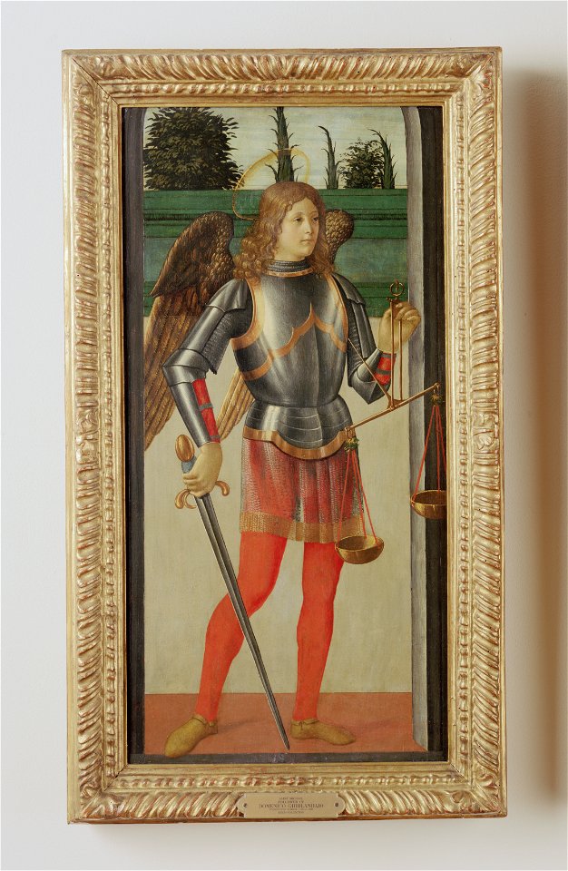 Ghirlandaio - Attributed to - Saint Michael, 1480-85, K487B