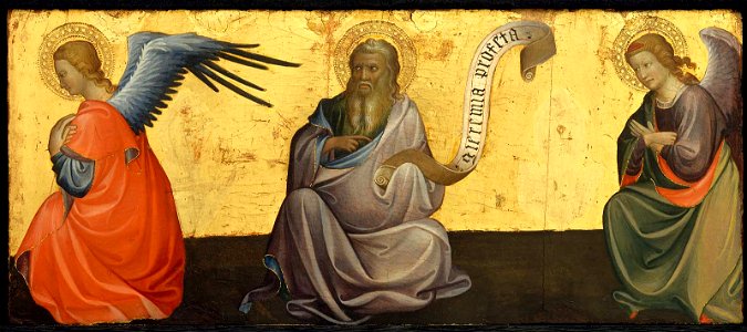 Gherardo di Jacopo Starnina - Jeremiah with Two Angels - 20.1857 - Museum of Fine Arts