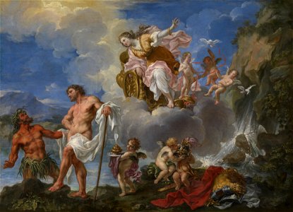 Ghezzi, The Purification of Aeneas in the River Numicius