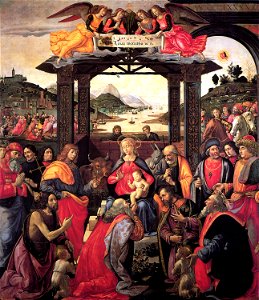 Ghirlandaio Adoration of the Magi 1488