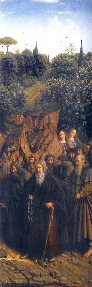 Ghent Altarpiece E - Hermits
