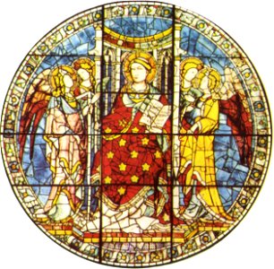 Ghiberti, san lorenzo tra angeli
