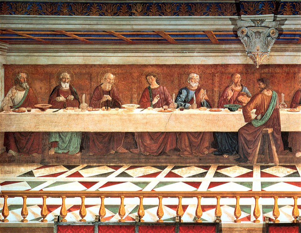 Ghirlandaio, Domenico - Last Supper - Badia di Passignano
