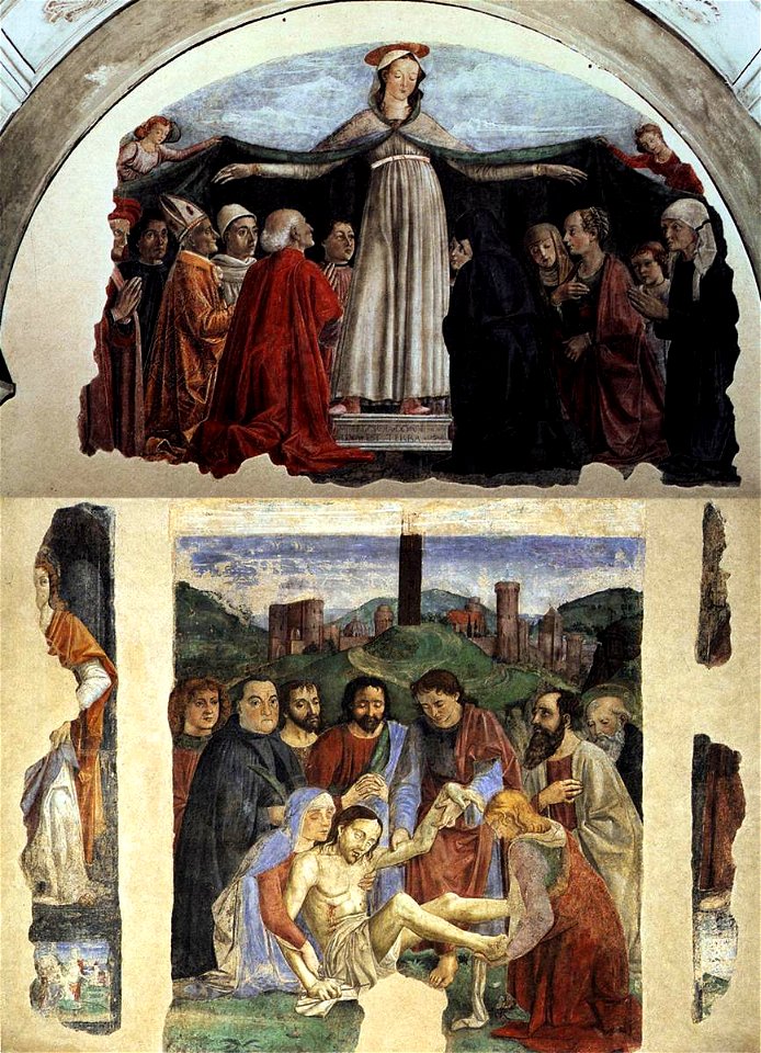 Domenico ghirlandaio, Cappella vespucci 00
