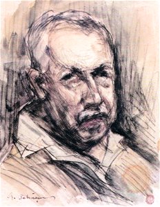 Gheorghe Petrascu - Autoportret