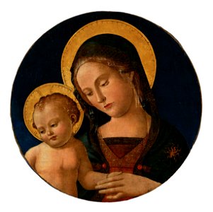 Ghirlandaio - Workshop of - Madonna and Child, c. 1490, K1147
