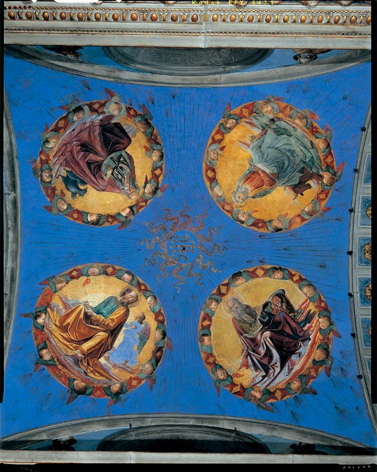 Ghirlandaio D.-Mainardi S. (1475), Evangelisti, Siena - Colle di Val D'Elsa - Montalcino