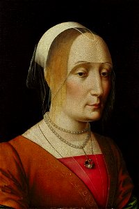 'Portrait of a Lady', oil on panel painting by Benedetto Ghirlandaio, 15th century, Minneapolis Institute of Arts. Free illustration for personal and commercial use.