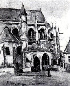 Gheorghe Petrascu - Catedrala din Senlis (2)