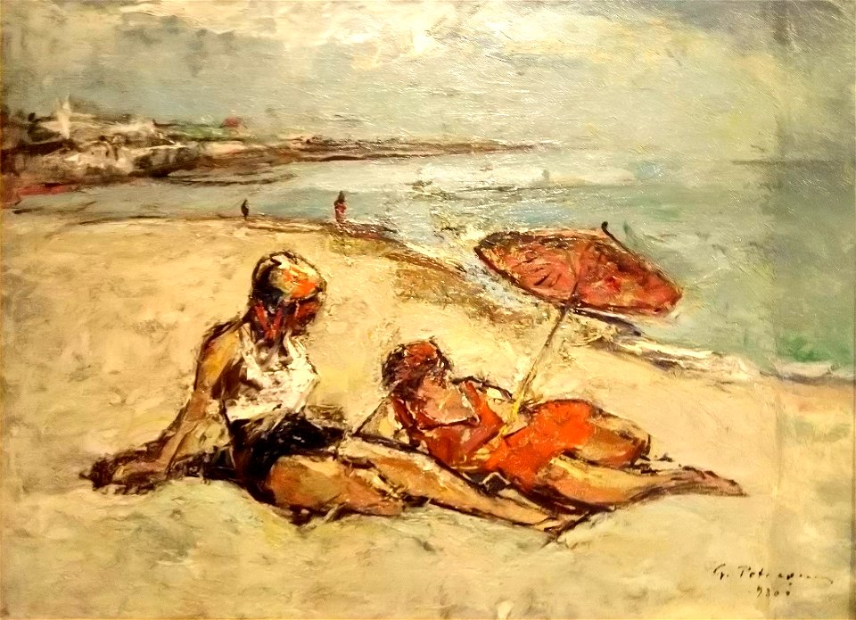 Gheorghe Petrascu - ArtSafari 2020 - Pe plaja