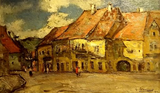 Gheorghe Petrascu - ArtSafari 2020 - Piata din Sighisoara
