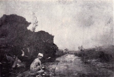 Gheorghe Petrascu - In amurg pe Siret