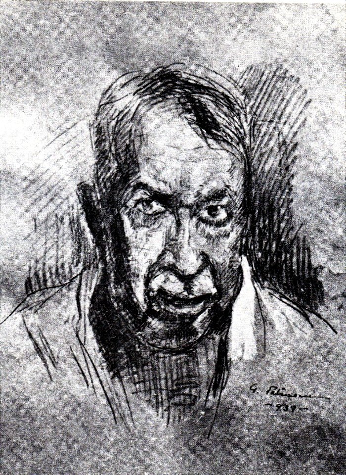 Gheorghe Petrascu - Autoportret (2)