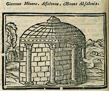 Giacommo Minore, Assalonne, Manus Absalonis - Bianco Noe - 1600