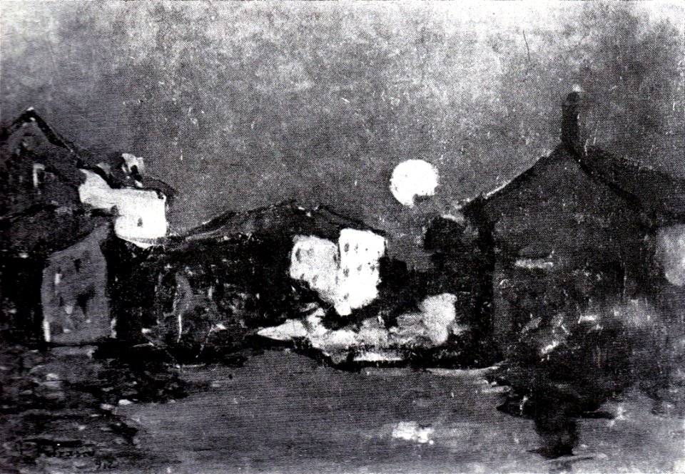 Gheorghe Petrascu - Chioggia - Clar de luna