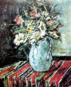 Gheorghe Petrascu - Flori in glastra