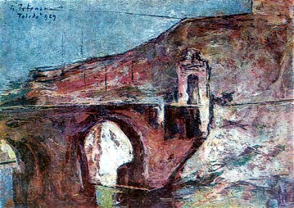 Gheorghe Petrascu - Toledo. Puente Alcantara (1)