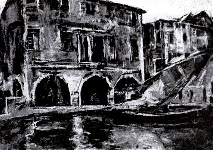 Gheorghe Petrascu - Vedere din Chiogia