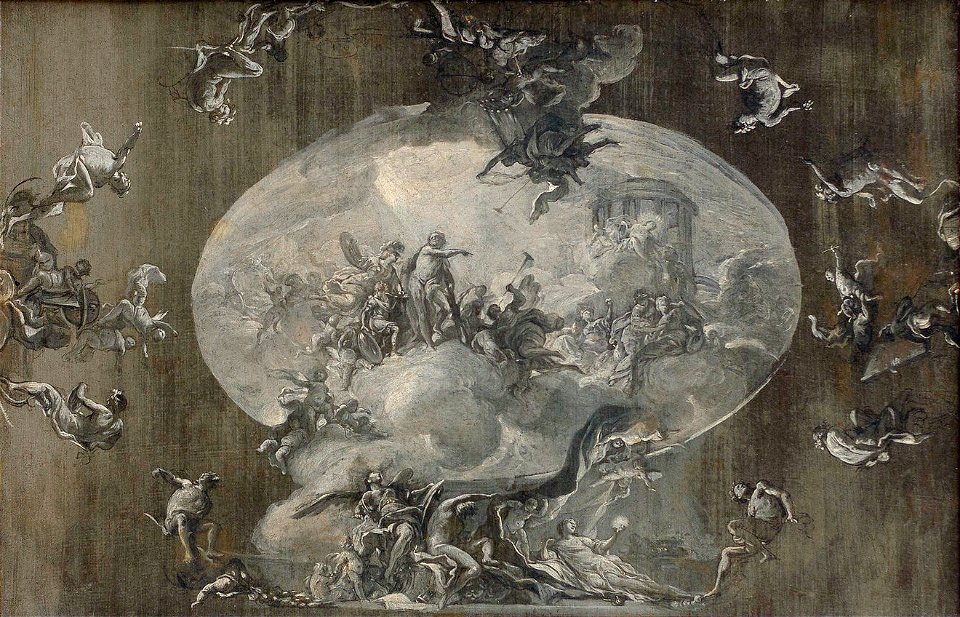 Giacinto Diana 1779-82 L'Apothéose d'un prince