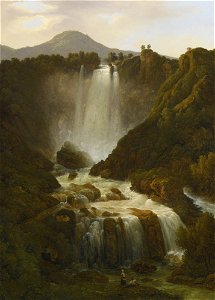 Giambattista Bassi The Cascata Delle Marmore On the River Velino Near Terni