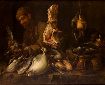 Giacomo Legi - Cook in a Pantry - MNK XII-A-261 - National Museum Kraków