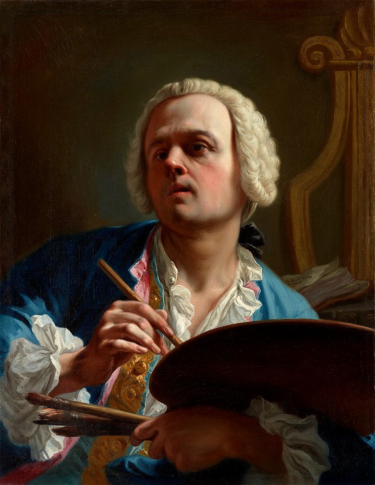 Giambettino Cignaroli, , Kunsthistorisches Museum Wien, Gemäldegalerie - Selbstbildnis - GG 6949 - Kunsthistorisches Museum