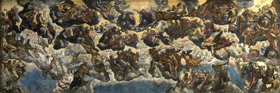Giacopo Comin Il Tintoretto Paradiso Thyssen-Bornemisza Museum