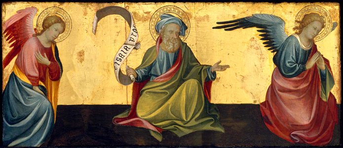 Gherardo di Jacopo Starnina - Isaiah with Two Angels - 20.1856 - Museum of Fine Arts