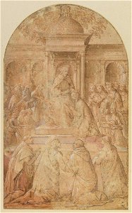 Ghirlandaio - Le Couronnement de la Vierge, 136-01-copie
