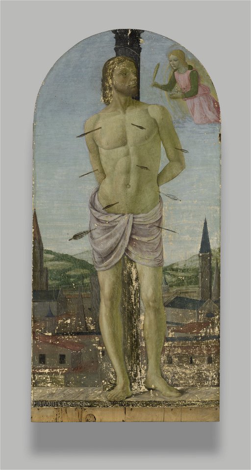 Gherardo di Giovanni del Fora - Saint Sebastian - 1871.47 - Yale University Art Gallery