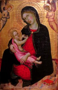 Don Silvestro dei Gherarducci - The Madonna and Child (The Legion of Honor, Fine Arts Museums of San Francisco, 1999.32)