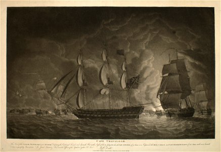 Gibraltar and Trafalgar, 1801 RCIN 735100