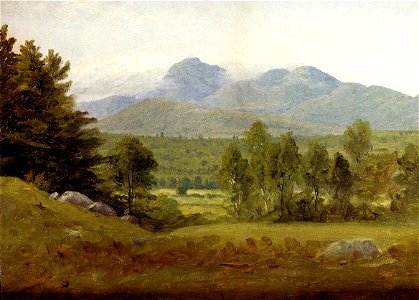 Gifford Sanford Robinson Sketch of Mount Chocorua New Hampshire